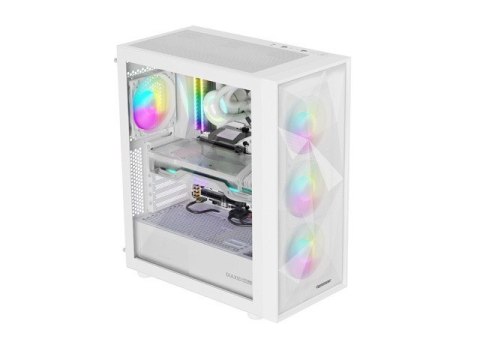 Obudowa Genesis Diaxid 605 ARGB MIDI TOWER USB-C Biała Natec Obudowa Genesis Diaxid 605 ARGB MIDI TOWER USB-C Biała Natec