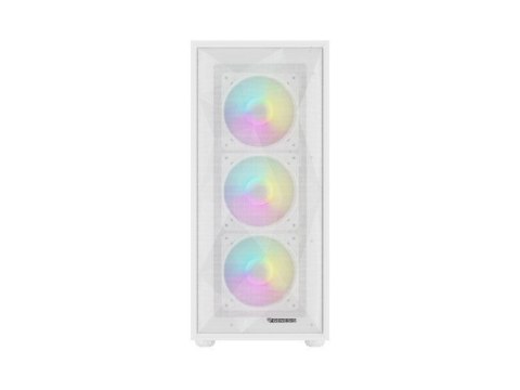 Obudowa Genesis Diaxid 605 ARGB MIDI TOWER USB-C Biała Natec Obudowa Genesis Diaxid 605 ARGB MIDI TOWER USB-C Biała Natec