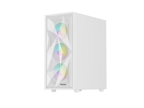 Obudowa Genesis Diaxid 605 ARGB MIDI TOWER USB-C Biała Natec Obudowa Genesis Diaxid 605 ARGB MIDI TOWER USB-C Biała Natec