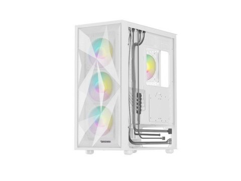 Obudowa Genesis Diaxid 605 ARGB MIDI TOWER USB-C Biała Natec Obudowa Genesis Diaxid 605 ARGB MIDI TOWER USB-C Biała Natec