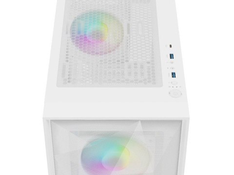 Obudowa Genesis Diaxid 605 ARGB MIDI TOWER USB-C Biała Natec Obudowa Genesis Diaxid 605 ARGB MIDI TOWER USB-C Biała Natec