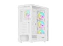 Obudowa Genesis Diaxid 605 ARGB MIDI TOWER USB-C Biała Natec