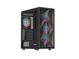 Obudowa Genesis Diaxid 605 ARGB MIDI TOWER USB-C Czarna Natec
