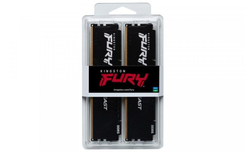 Pamięć DDR5 Fury Beast EXPO 32GB(2*16GB)/6400 CL32 czarna Kingston