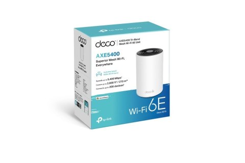 Router Deco XE75(1-pack) System WiFi 6E AXE5400 TP-LINK Router Deco XE75(1-pack) System WiFi 6E AXE5400 TP-LINK