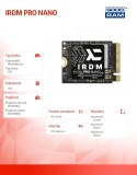 Dysk SSD IRDM PRO NANO M.2 2230 1TB 7300/6000 GOODRAM