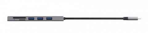 HUB Halyx Fast USB-C czytnik kart Trust