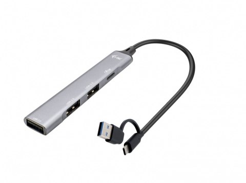 Hub USB-C/USB-A Metal 1x USB 3.0 + 3x USB 2.0 I-tec Hub USB-C/USB-A Metal 1x USB 3.0 + 3x USB 2.0 I-tec