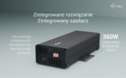 I-tec USB-C/USB-A Metal Charging + data HUB 15W per port 20x USB-C I-tec