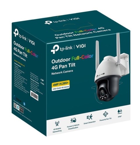 Kamera VIGI C540-4G(4mm) 4MP 4G LTE Full-Color Pan/Tilt TP-LINK Kamera VIGI C540-4G(4mm) 4MP 4G LTE Full-Color Pan/Tilt TP-LINK