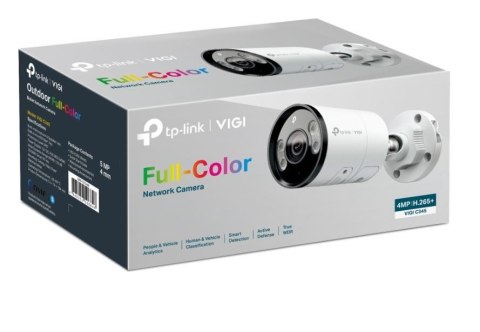 Kamera sieciowa VIGI C345(4mm) 4MP Full-Color Bullet TP-LINK Kamera sieciowa VIGI C345(4mm) 4MP Full-Color Bullet TP-LINK