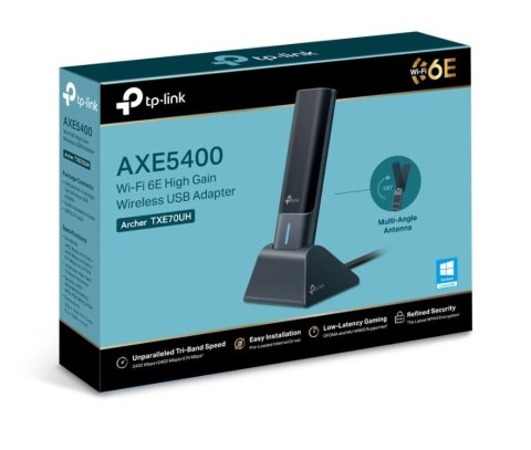 Karta sieciowa USB Archer TXE70UH AXE5400 TP-LINK Karta sieciowa USB Archer TXE70UH AXE5400 TP-LINK