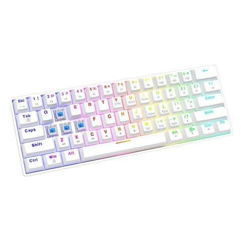 Klawiatura mechaniczna Whiteout X2, Blue Outemu, Hot Swap Savio