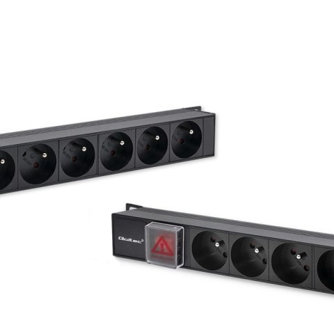 Listwa zasilająca PDU do RACK | 16A | 16xFRENCH | Pionowa | 1.8m Qoltec