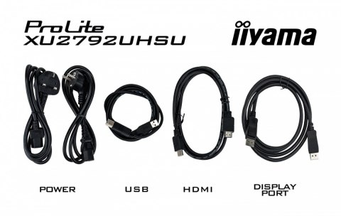 Monitor 27 cali XU2792UHSU-B6 4K,IPS,DP,HDMI,USB-C Power delivery, 350 cd, DPS IIYAMA