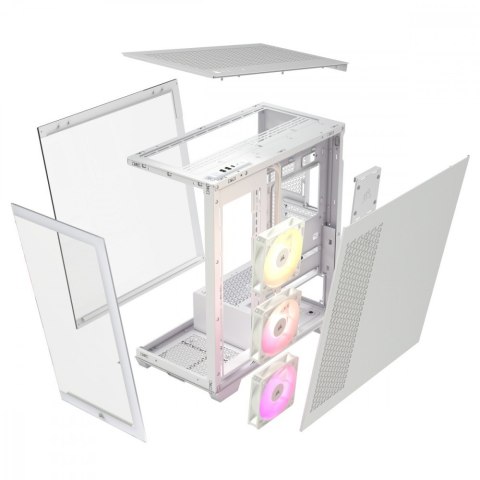 Obudowa 3500X ARGB TG Mid-Tower biała Corsair Obudowa 3500X ARGB TG Mid-Tower biała Corsair