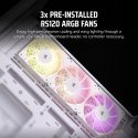 Obudowa 3500X ICUE LINK RGB TG Mid-Tower biała Corsair
