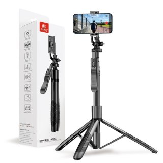 SelfieGo Ultra Aluminiowy selfie stick Bluetooth tripod (33-157,5cm) CRONG