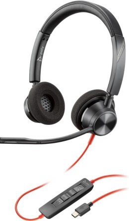 Słuchawki Blackwire 3320 Stereo USB-C/A 8X219AA POLY