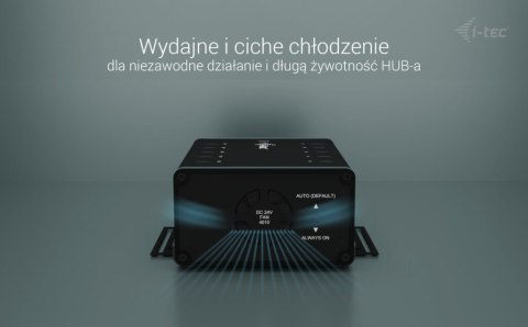 !i-tec USB-C/USB-A Metal Charging + data HUB 15W per port 10x USB-C I-tec !i-tec USB-C/USB-A Metal Charging + data HUB 15W per port 10x USB-C I-tec