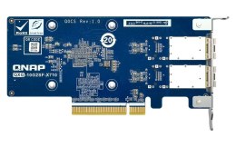 Dwuportowa sieciowa karta rozszerzeń QXG-10G2SF-X710 10GbE d-p SFP+ network expand card QNAP