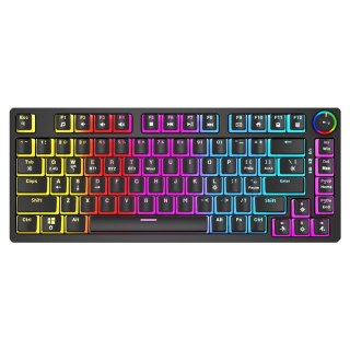 Klawiatura mechaniczna bezprzewodowa PHENIX, Gateron Yellow Pro, Pudding Savio