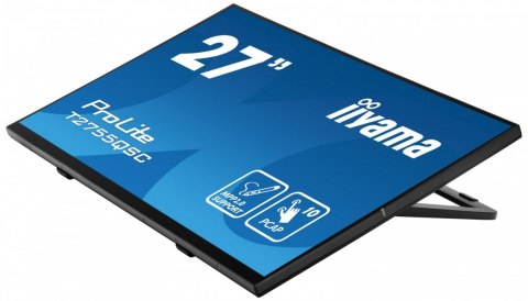 Monitor 27 cali T2755QSC-B1 Dotyk, USB, HDMI, IPS, QHD IIYAMA