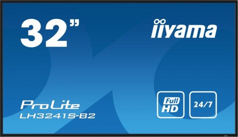 Monitor 32 cale LH3241S-B2 IPS,FHD,HDMI,24/7,RJ45 IIYAMA