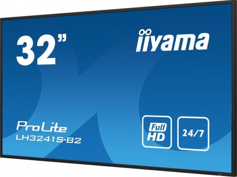 Monitor 32 cale LH3241S-B2 IPS,FHD,HDMI,24/7,RJ45 IIYAMA