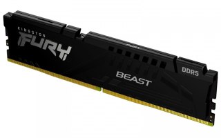 Pamięć DDR5 Fury Beast 32GB(1*32GB)/6000 CL30 EXPO czarna Kingston