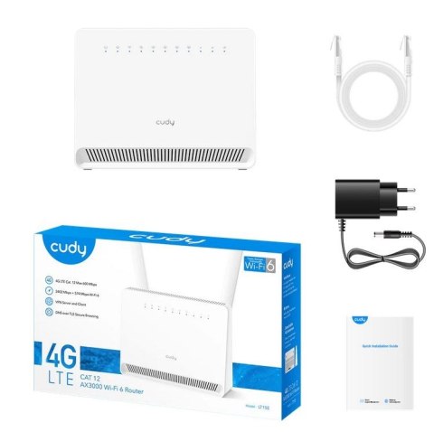 Router LT15E Router Gigabit AX3000 4G LTE SIM Cudy