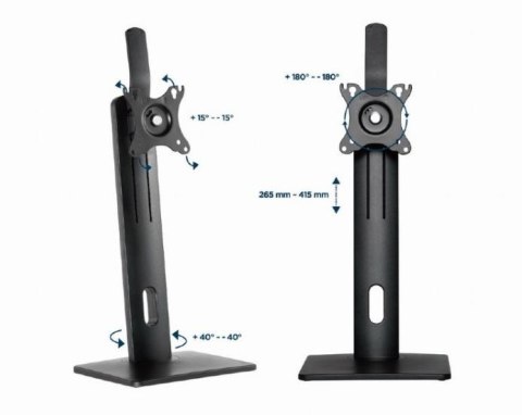 Stojak na monitor z regulacją wysokości 17-32 cali 7kg Gembird