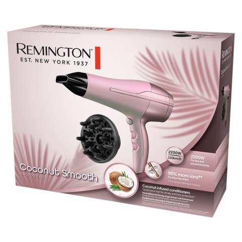 Suszarka do włosów Coconut Smooth D5901 Remington