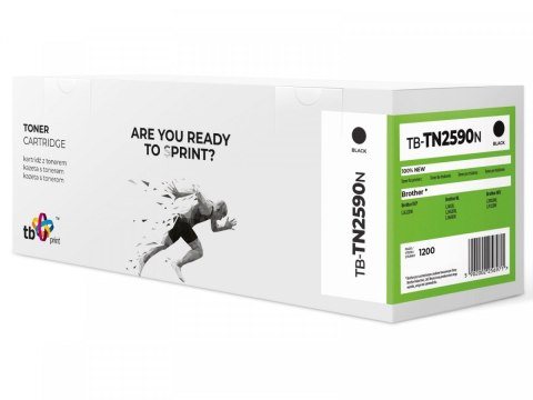 Toner do Brother TN2590 TB-TN2590N BK 100% nowy TB Print