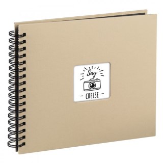 Album 36x32 taupe czarne kartki Hama