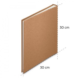Album jumbo 30x30 wrinkled brązowy Hama