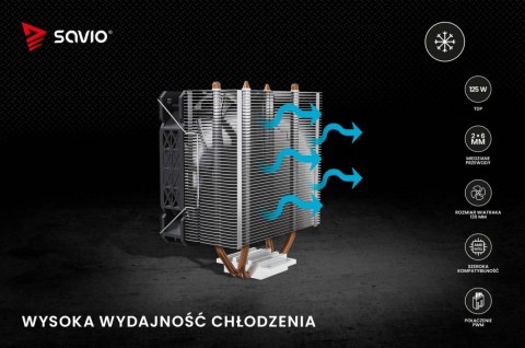 Chłodzenie CPU FROST X2 Savio