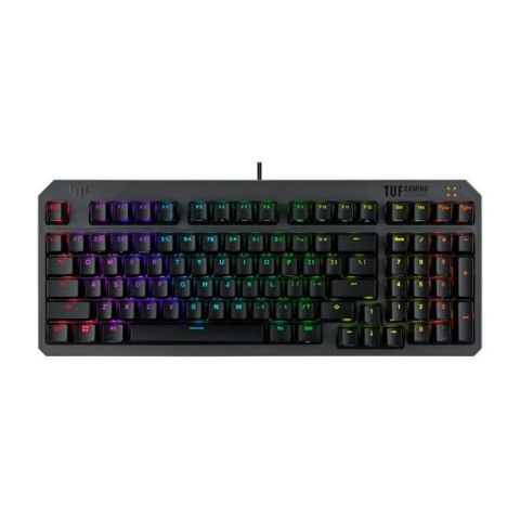 Klawiatura TUF Gaming K3 Gen II RGB/USB/IP57 AuraSync Czarna Asus Klawiatura TUF Gaming K3 Gen II RGB/USB/IP57 AuraSync Czarna Asus