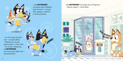 Książeczka Bluey. Dobranoc, owocowy nietoperzu. Moja czytanka Harper Collins Książeczka Bluey. Dobranoc, owocowy nietoperzu. Moja czytanka Harper Collins