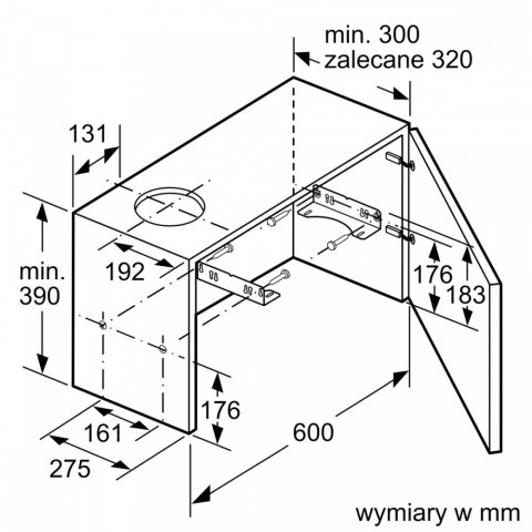 Okap DFM064W54 Bosch