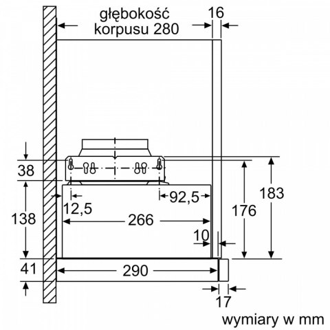 Okap DFM064W54 Bosch