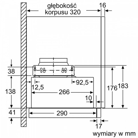 Okap DFM064W54 Bosch