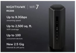 Router RS300 WiFi 7 BE9300 Netgear