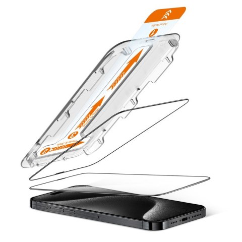 Szkło hartowane EasyShield 2-Pack - iPhone 15 Pro (2 sztuki) CRONG
