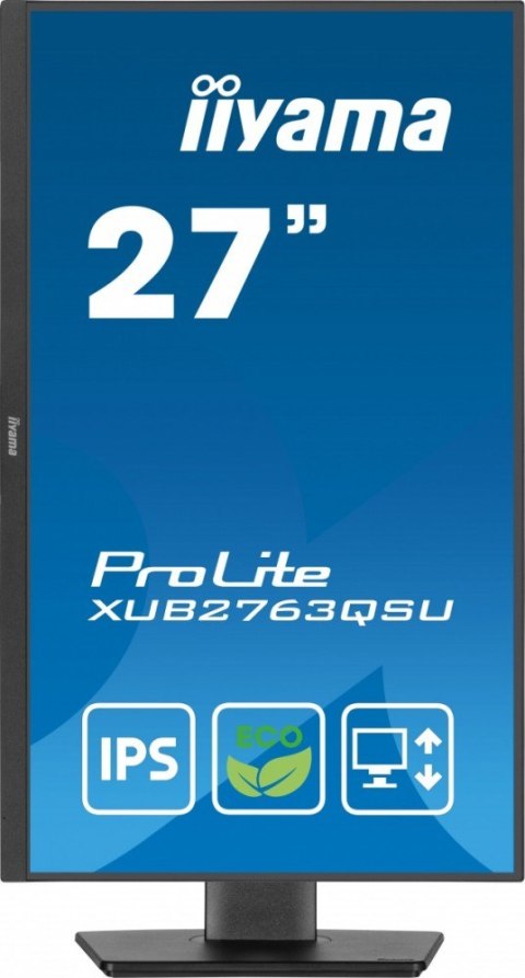 Monitor 27 cali ProLite XUB2763QSU-B1 IPS,QHD,HAS,100Hz IIYAMA