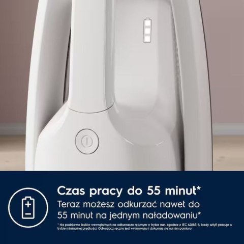 Odkurzacz pionowy Hygienic 500 Well UV ES52HB25SH 55 minut Electrolux