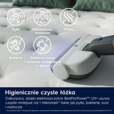 Odkurzacz pionowy Hygienic 500 Well UV ES52HB25SH 55 minut Electrolux