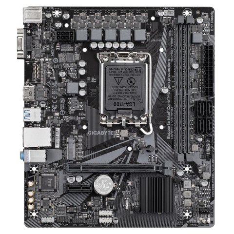 Płyta główna H610M H V3 DDR4 s1700 2DDR4 HDMI USB mATX Gigabyte Płyta główna H610M H V3 DDR4 s1700 2DDR4 HDMI USB mATX Gigabyte