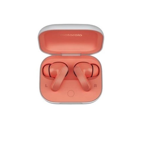 Słuchawki bezprzewodowe Moto Buds Peach Pink Motorola Słuchawki bezprzewodowe Moto Buds Peach Pink Motorola