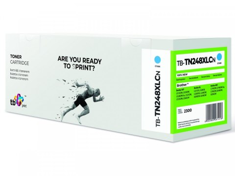 Toner do Brother TN248XLC TB-TN248XLCN 100% nowy cyan TB Print Toner do Brother TN248XLC TB-TN248XLCN 100% nowy cyan TB Print